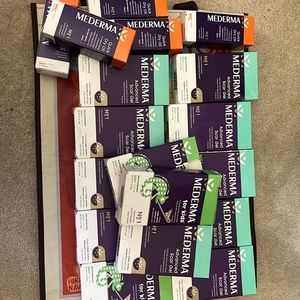 Mederma x 14 and Mederma scar oil x5